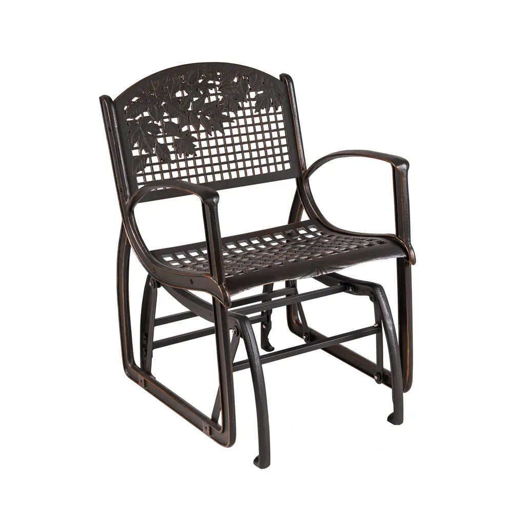 Outdoor Leaves Glider Chair outdoor furniture