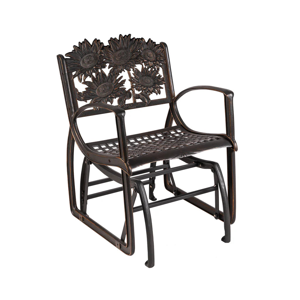 Outdoor Sunflower Glider Chair outdoor furniture