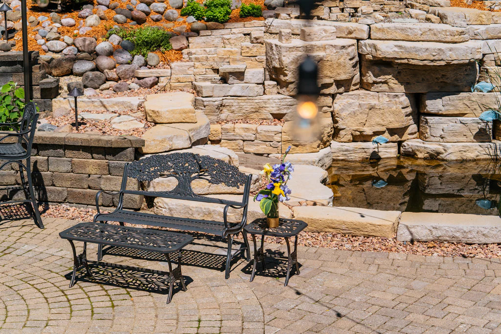 Outdoor Tree of Life Bench outdoor furniture