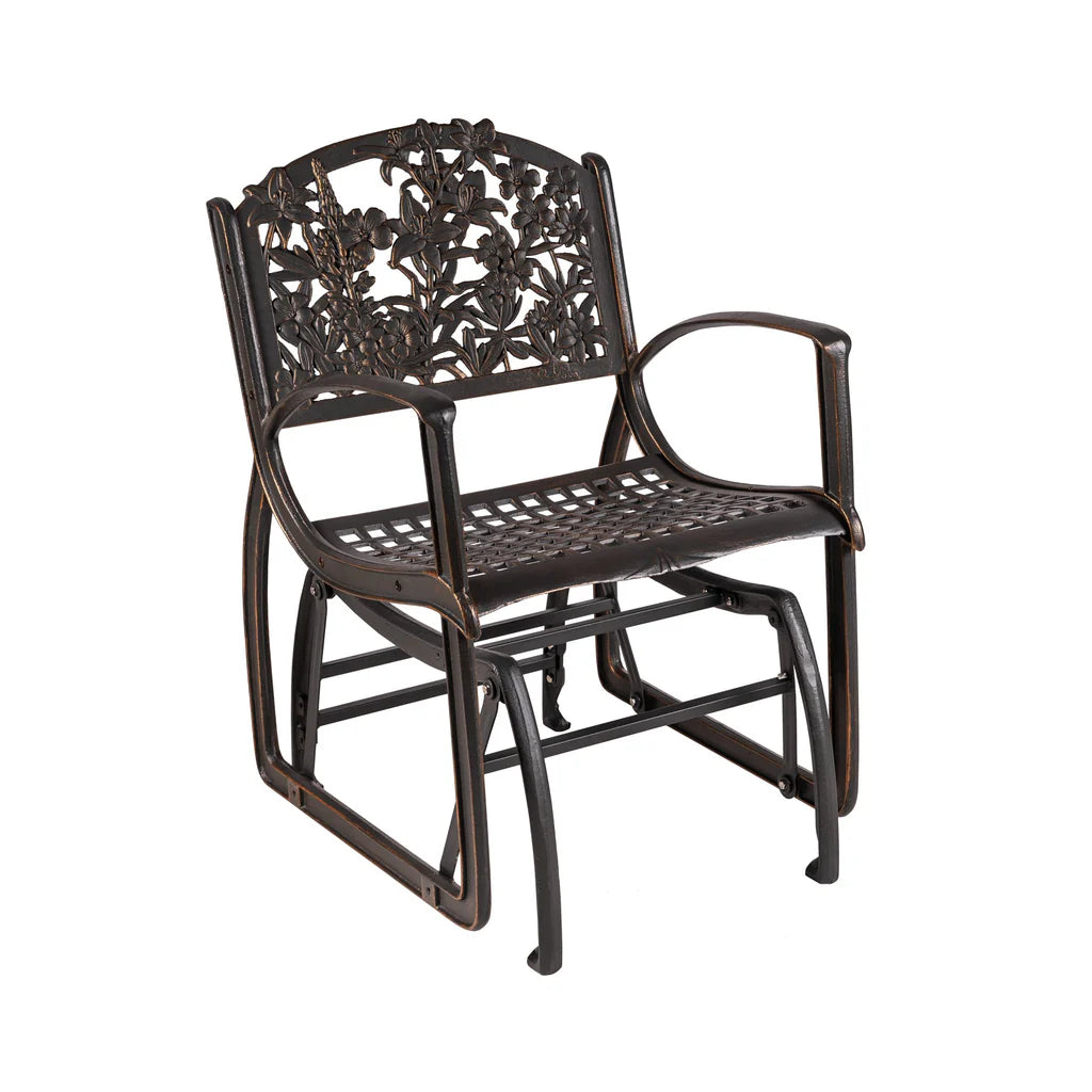 Outdoor Wildflower Glider Chair outdoor furniture