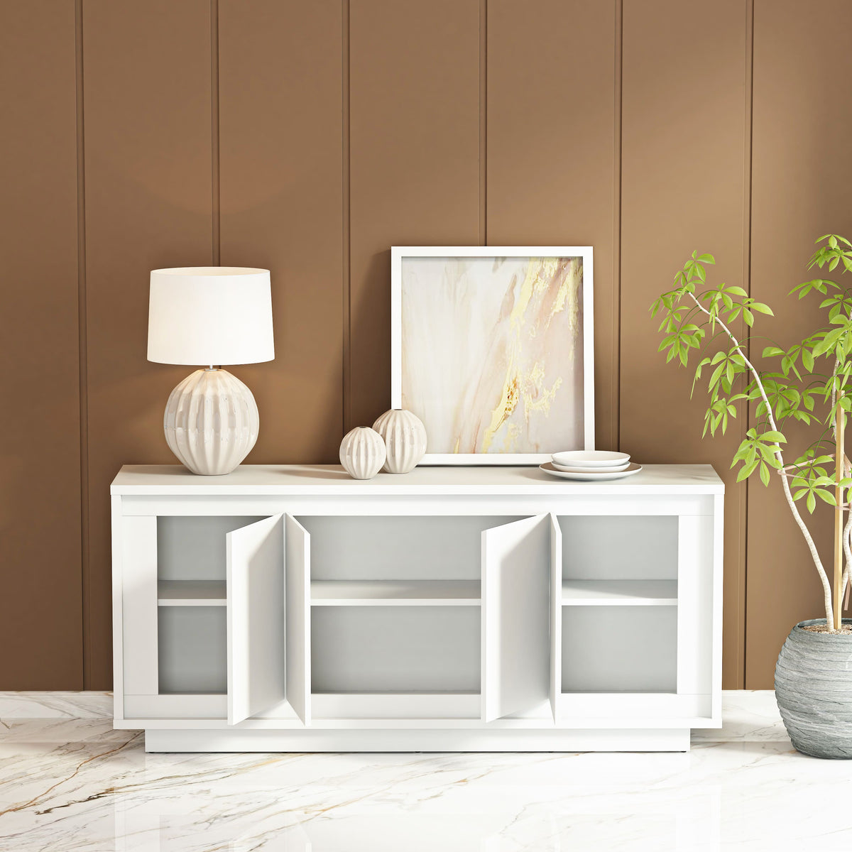 Paraggi Sideboard - White Susan