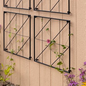 Square-on-Squares Slim Trellises Achla Designs