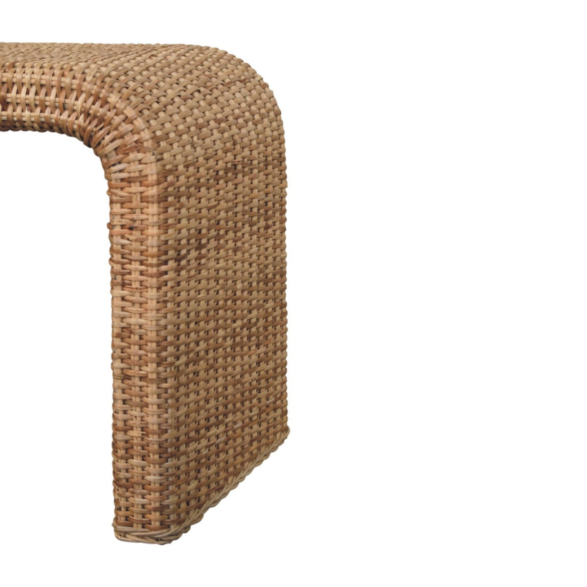 Rattan Weave Bench Bench