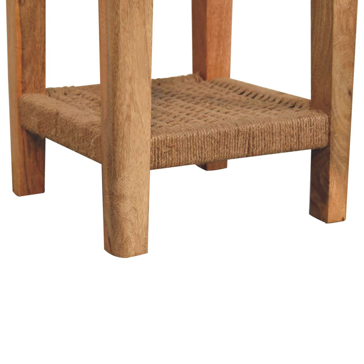 Rope End Table Bench