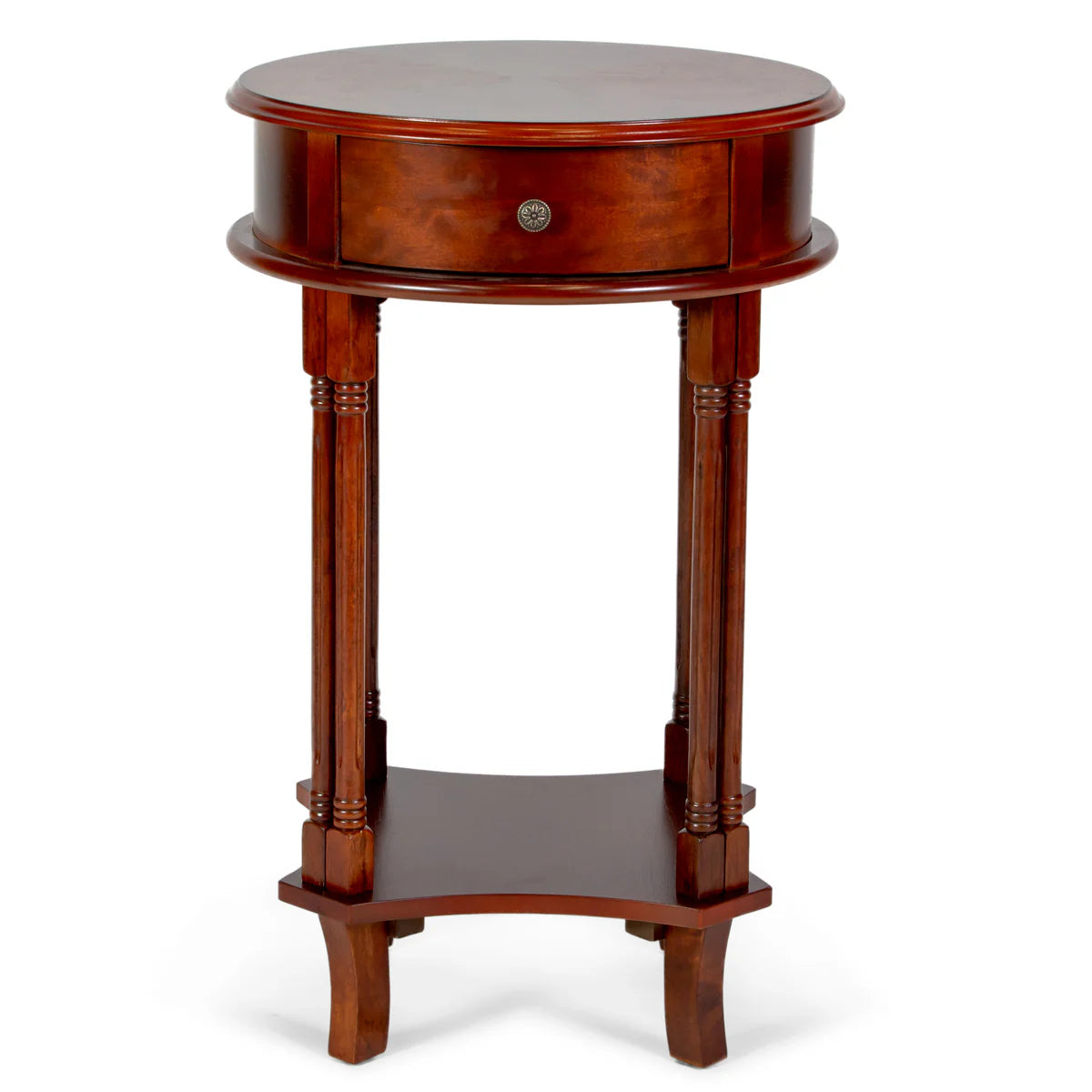Curved Console Table - Cherry Finish by All Things Cedar All Things Cedar