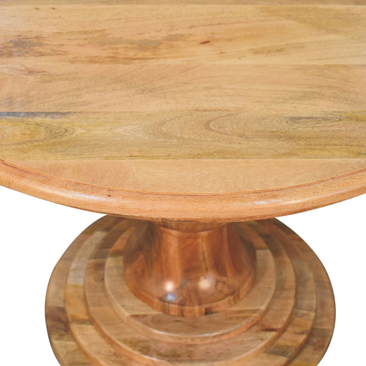 Round Turned Dining Table Bench