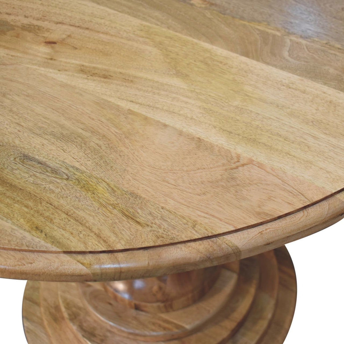Round Turned Dining Table Bench