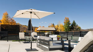 Shadowspec Oasis™ 7’ Square Umbrella / Commercial Market Umbrella Umbrella & Canopy