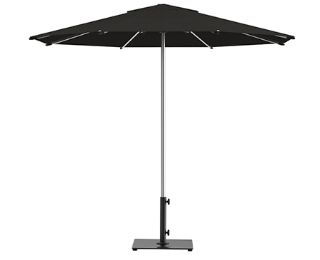 Shadowspec Oasis™ 7’ Square Umbrella / Commercial Market Umbrella Umbrella &amp; Canopy None / Alphine Stone
