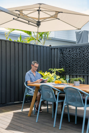 Shadowspec Retreat™ Wall Mounted Umbrella Umbrella & Canopy