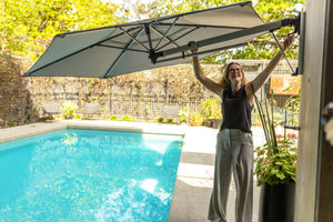 Shadowspec Retreat™ Wall Mounted Umbrella Umbrella & Canopy