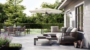Shadowspec Retreat™ Wall Mounted Umbrella Umbrella & Canopy