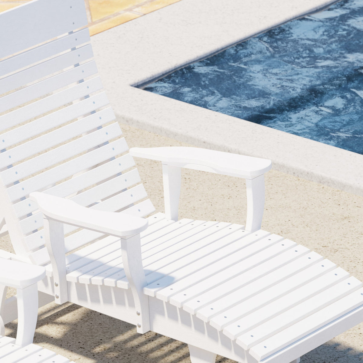 Signature Chaise Lounge Garden Bench