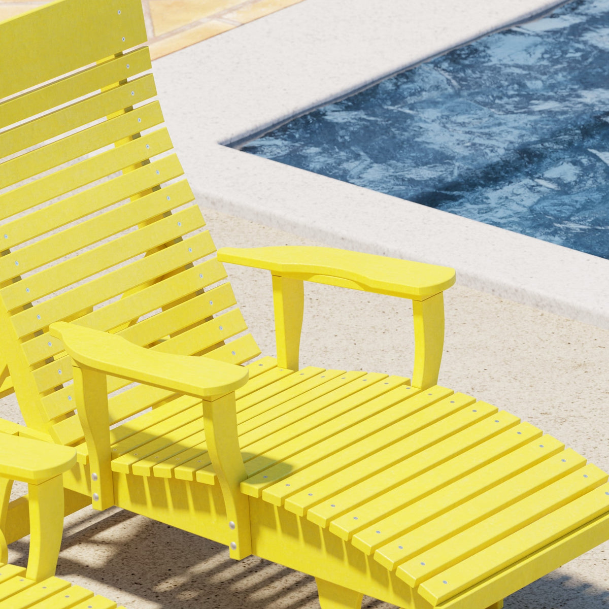 Signature Chaise Lounge Garden Bench