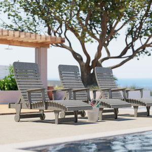 Signature Chaise Lounge Garden Bench