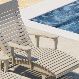 Signature Chaise Lounge Garden Bench
