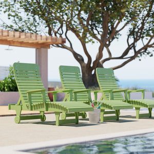 Signature Chaise Lounge Garden Bench