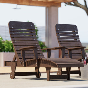 Signature Chaise Lounge Garden Bench