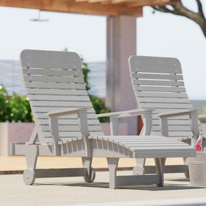 Signature Chaise Lounge Garden Bench