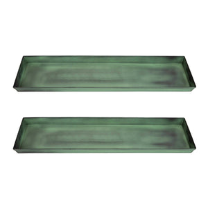 Medium Flower Box Tray, Pack of 2 by Achla Designs Achla Designs