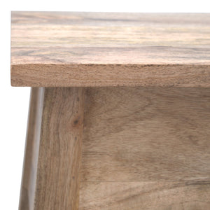 Solid Wood Lid Up Storage Bench Bench