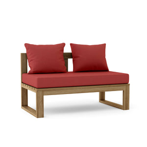 Straight Modular Deep Seating – Seamless Design for Custom Outdoor Comfort Susan