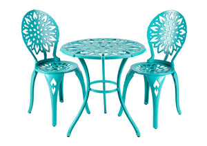 Sunflower Bistro Set outdoor furniture Blue