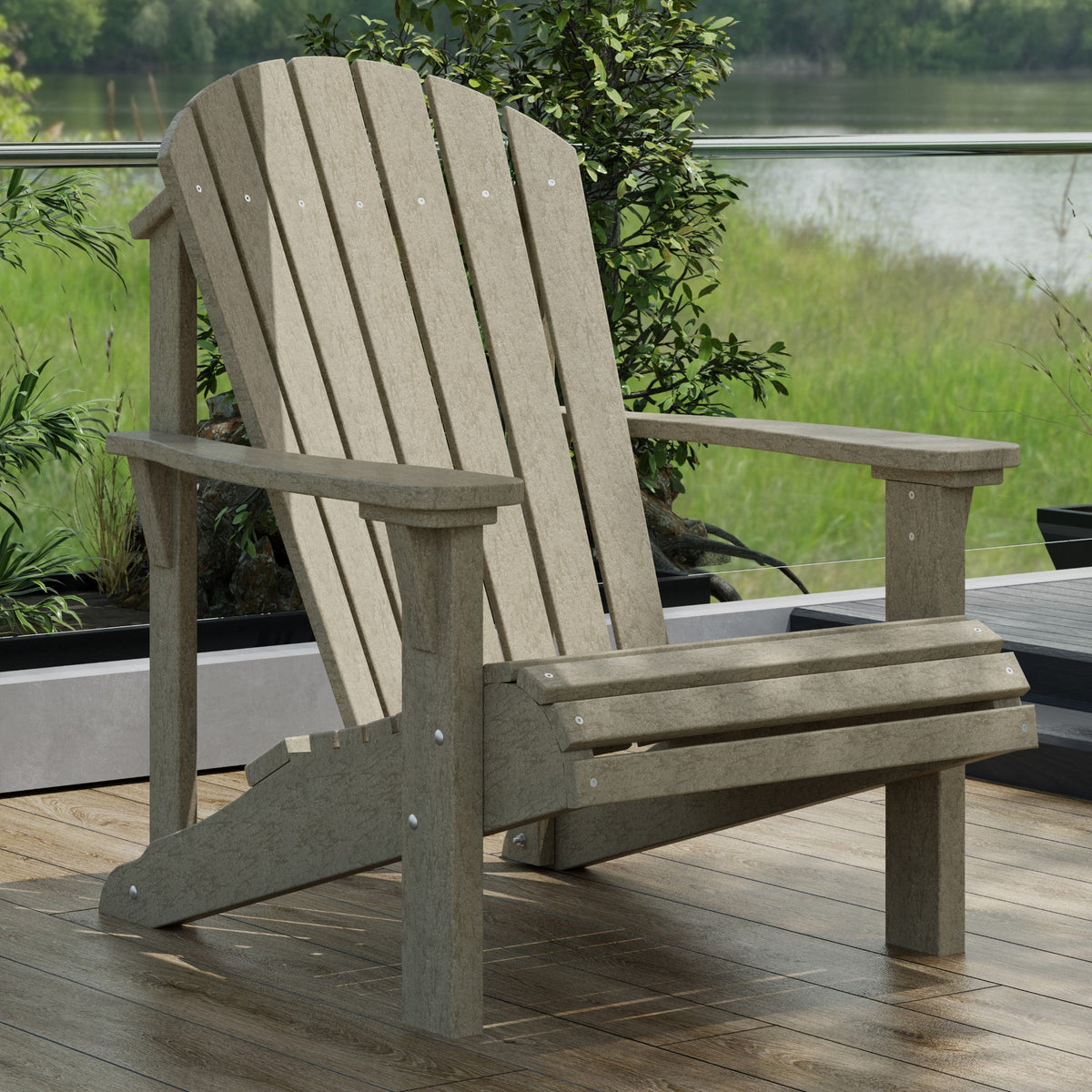 Sunrise Adirondack Chair Garden Bench