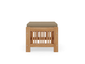 Sylvie 5-Piece Teak Outdoor Patio Deep Seating Set with Sunbrella Fawn Cushions Outdoor deep seating