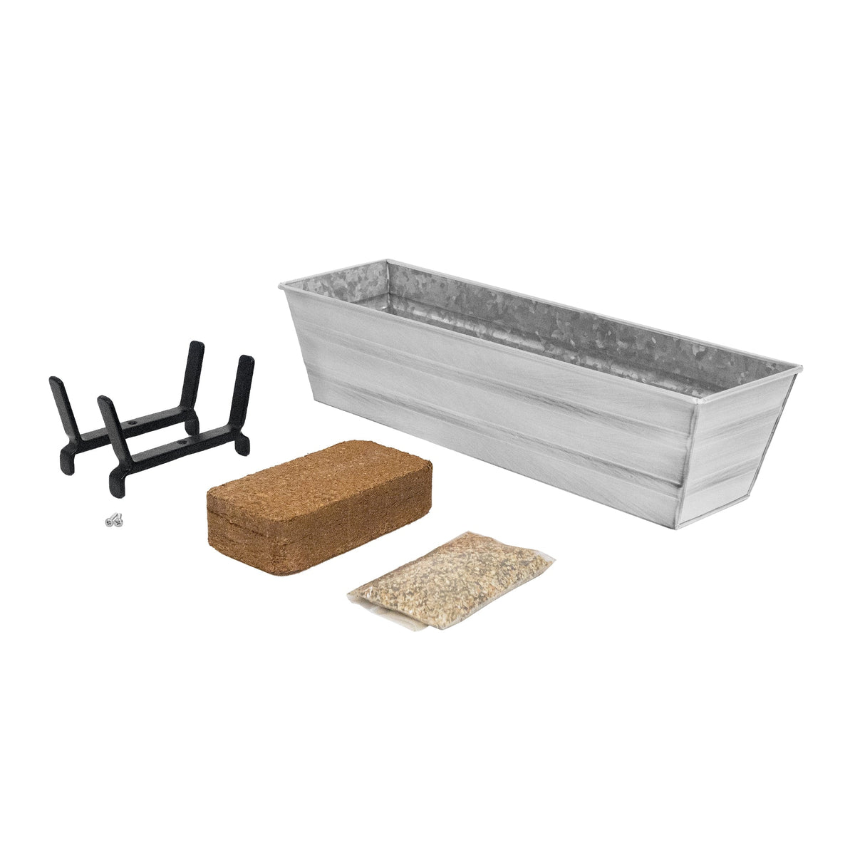 Bloom Box Garden Growing Kit with Clamp-On Brackets Achla Designs