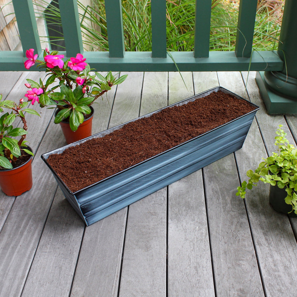 Bloom Box Garden Growing Kit with Clamp-On Brackets Achla Designs