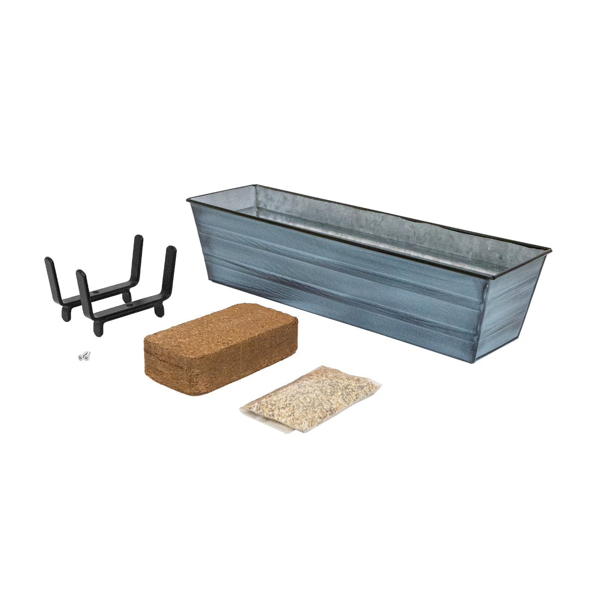 Bloom Box Garden Growing Kit with Clamp-On Brackets Achla Designs