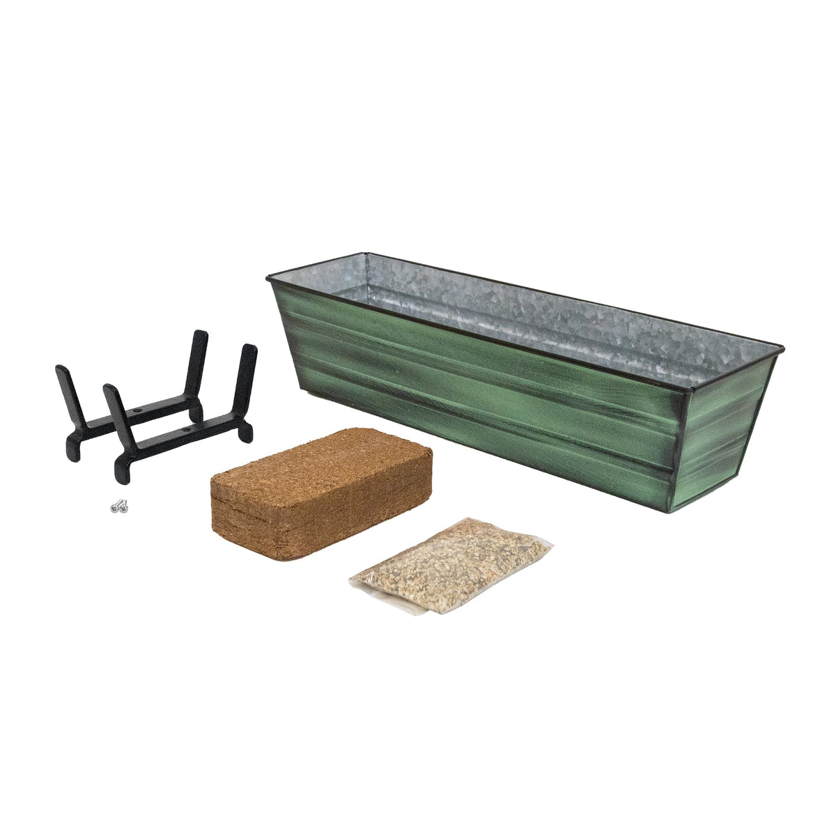 Bloom Box Garden Growing Kit with Clamp-On Brackets Achla Designs