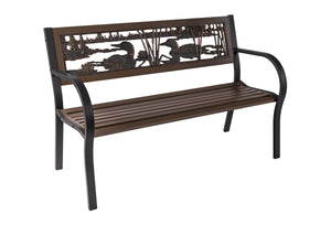 Tube Steel Loon Bench outdoor furniture