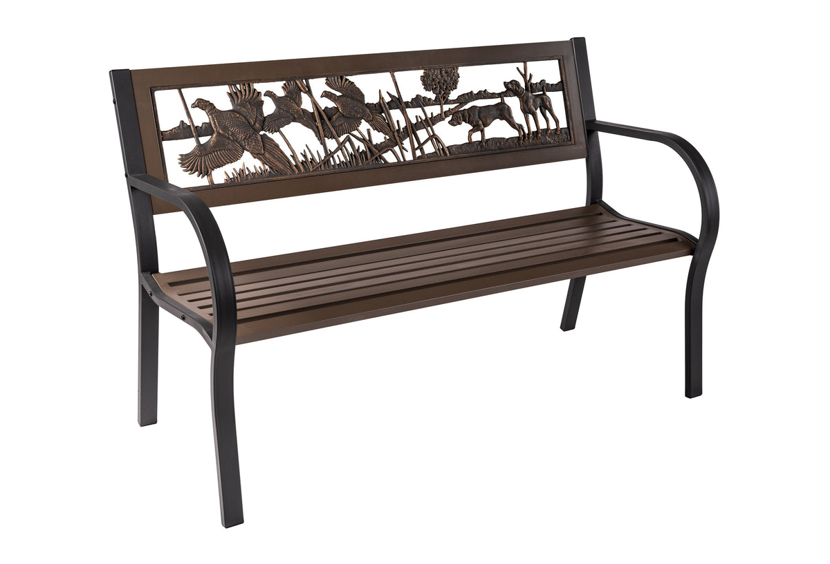 Tube Steel Pheasant Bench outdoor furniture