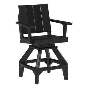 Urban Swivel Chair by LuxCraft Outdoor Table