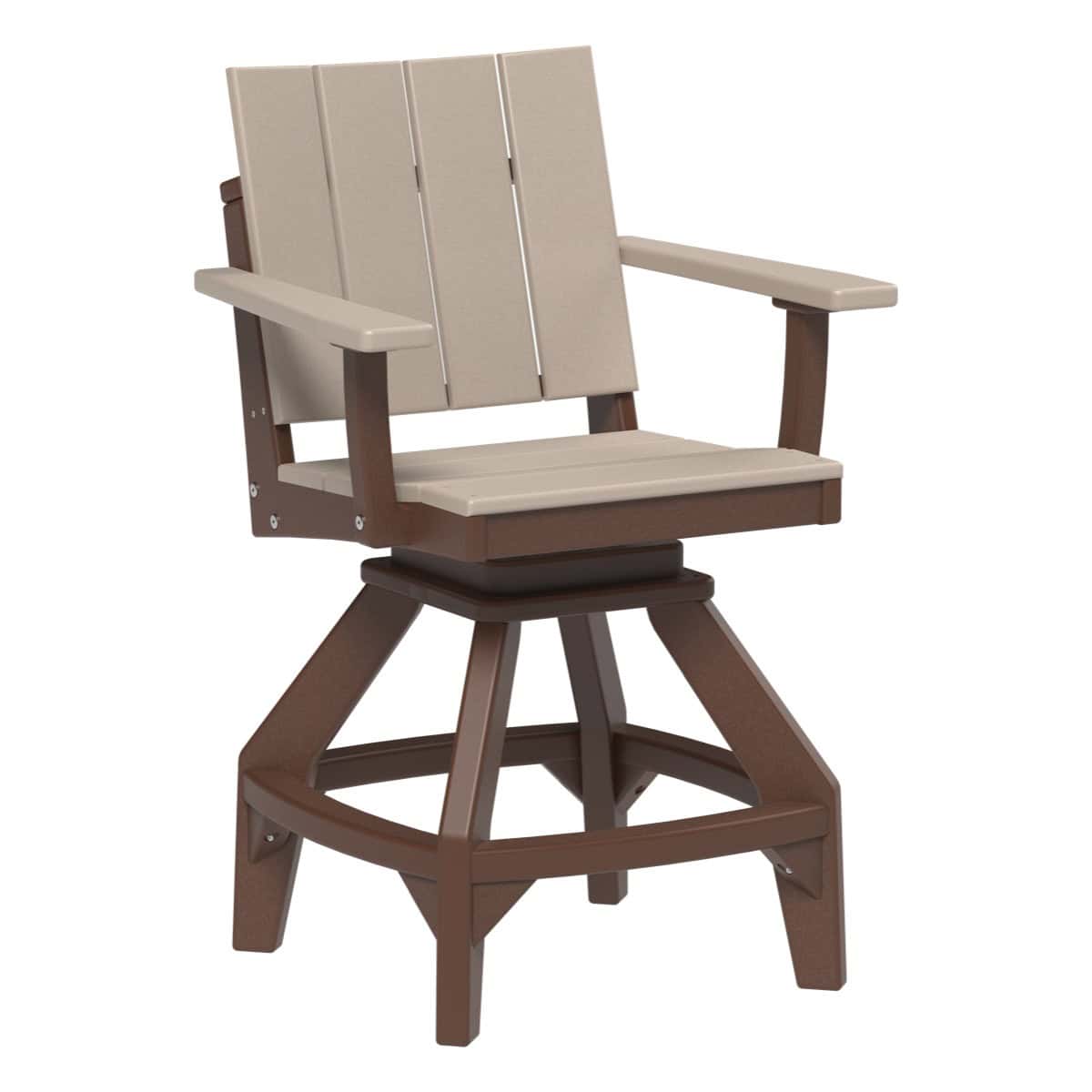 Urban Swivel Chair by LuxCraft Outdoor Table