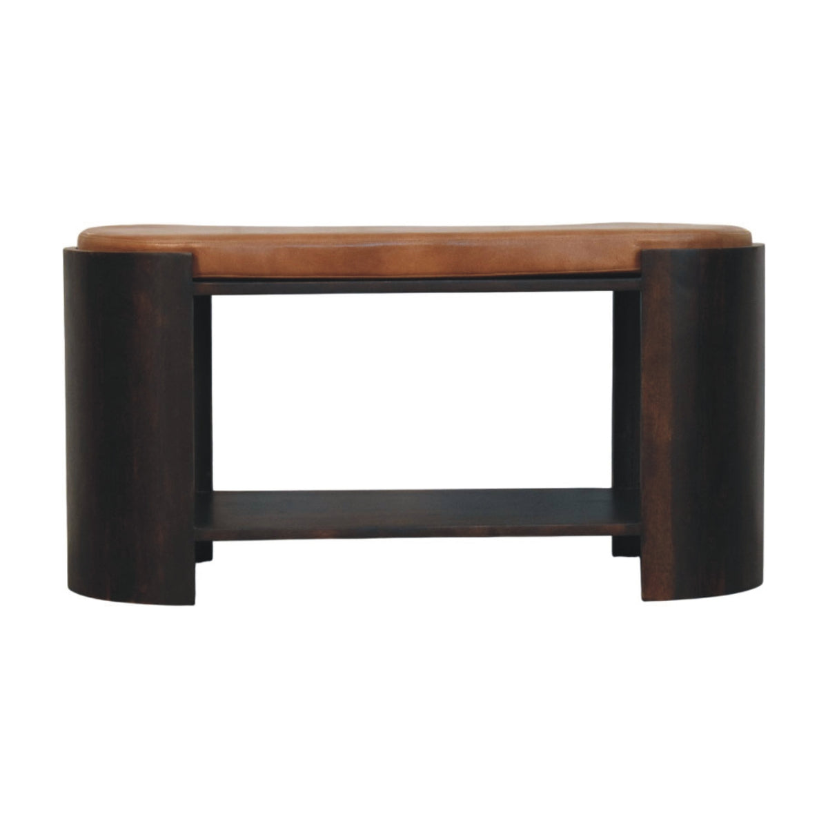 Valencia Leather Shoe Bench Bench