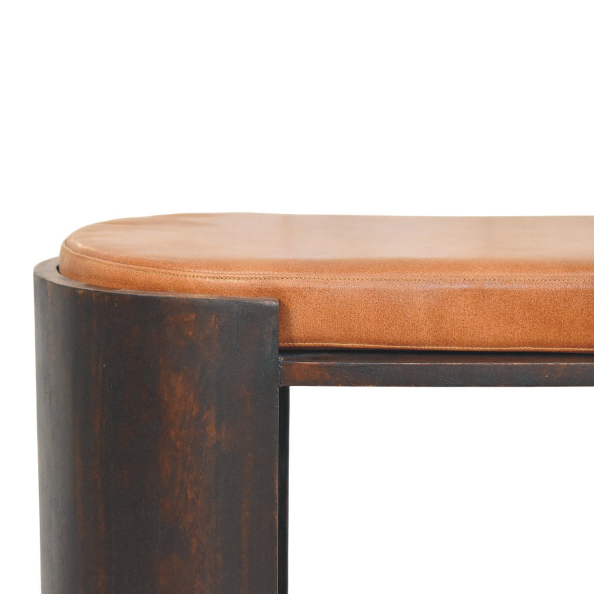 Valencia Leather Shoe Bench Bench