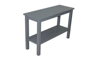 Versaloft Console Table with Shelf Console Table Versaloft Console Table with Shelf / Graphite