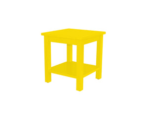 Versaloft End Table with Shelf End Table End table with shelf / Canary Yellow Paint