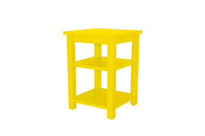 Versaloft Night Stand with 2 Shelves Console Table Versaloft Night Stand With 2 Shelves / Canary Yellow Paint