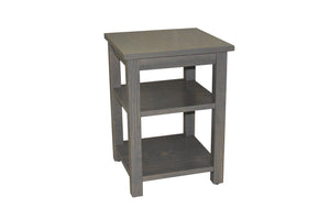 Versaloft Night Stand with 2 Shelves Console Table Versaloft Night Stand With 2 Shelves / Homestead Gray