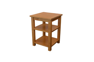 Versaloft Night Stand with 2 Shelves Console Table Versaloft Night Stand With 2 Shelves / Honey
