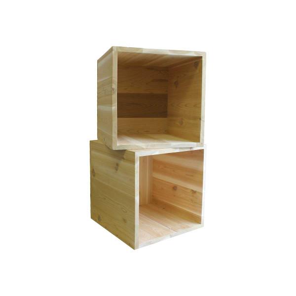 18" x 18" Cedar Cube - The Charming Bench Company