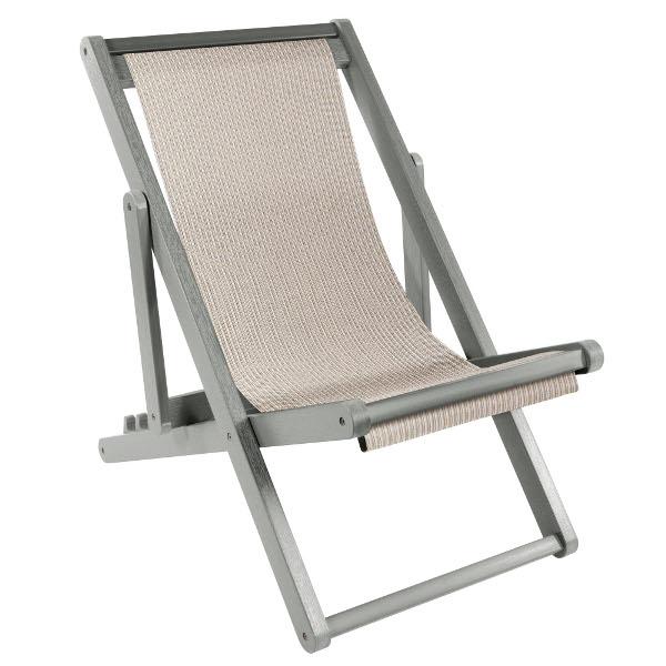 2 Arabella Folding Sling Chairs with Arabella Folding Side Table Chair &amp; Side Table