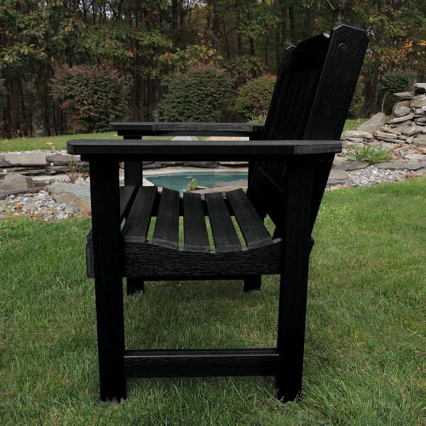 2 Lehigh Garden Chairs with 1 Square Side Table Garden Chair with Side table