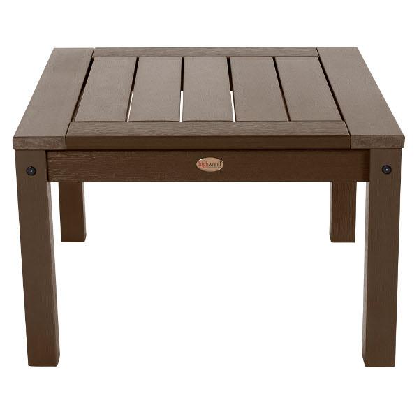 2 Lehigh Garden Chairs with 1 Square Side Table Garden Chair with Side table