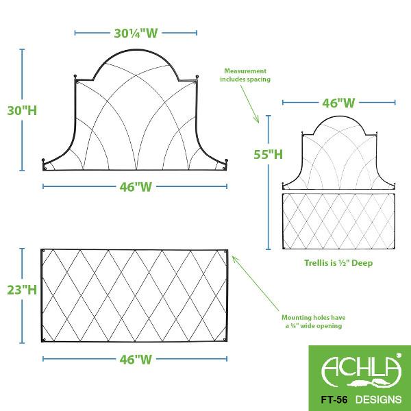 2 Pieces Somerset Trellis Trellis
