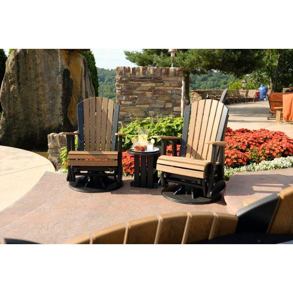 2ft Adirondack Swivel Glider - The Charming Bench Company